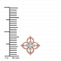 Pretty Daisy Diamond Stud Earrings