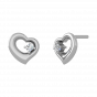 Remix By Heart Diamond Stud Earrings