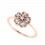 The Floral Hearts Diamond Ring