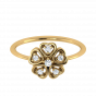 The Floral Hearts Diamond Ring