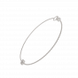 The Delicate Diamond and Gold Bracelet