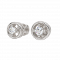 Flawless Diamond Stud Earrings