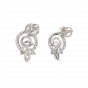 Gorgeous Petals Diamond Stud Earrings
