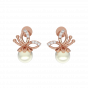 The Wholesome Gold Diamond & Pearl Earring