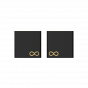 The classic Black onyx and gold cufflings For Him