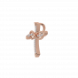 The Diamond Infinity Cross Pendant