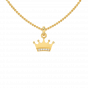 Princess Crown Diamond Kids Pendant