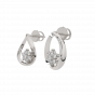 Flower Pot Diamond Earrings