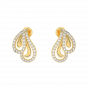 The Entwine Gold Diamond Earrings
