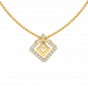 The Swag Gold Diamond Pendant