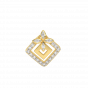The Swag Gold Diamond Pendant