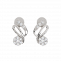 The Floralbeat Gold Diamond Earrings