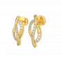 Golden Blush Gold Diamond Earrings