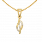 Golden Blush Gold Diamond Pendant