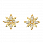 The Daisy Gold Diamond Earrings