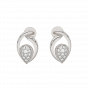 The Glam Drop Gold Diamond Earrings