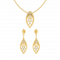 Twinkle Drops Diamond Pendant Set
