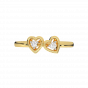 Dream Hearts Gold Diamond Heart Ring