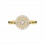 The Marquise Treasure Gold Diamond Ring