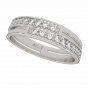 Love Ripples Half Eternity Diamond Ring