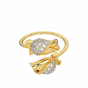 Floral Fiesta Gold Diamond Ring
