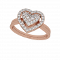 Your Heart Is Here Diamond Ring