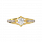 The Crown Cardinal Solitaire Diamond Ring