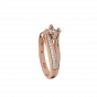 The Stylish Solitaire Gold Diamond Ring