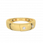 The Sun Beams Gold Diamond Ring