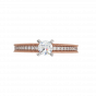 The Fine Solitaire Gold Diamond Solitaire Ring