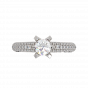 The Dearest Solitaire Gold Diamond Solitaire Ring
