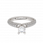 The Dearest Solitaire Gold Diamond Solitaire Ring