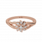 The Glorious Flower Gold Diamond Floral Ring