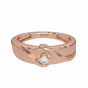 The Glitter Pop Gold Diamond Men's Ring