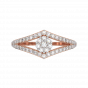 The Dream Pattern Gold Diamond Ring