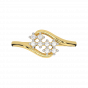 Floral N Fine Gold Diamond Ring