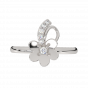 The Floral Bliss Gold Diamond Ring