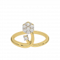 The Flower In Spring Gold Diamond Ring