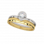 Me & You Couple Gold Diamond Ring For Him