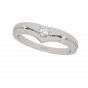 Fall In Love Couple Gold Diamond Ring For Her