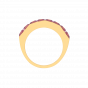 Sunset pink ring