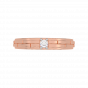 The Brick pattern Diamond Band For Her