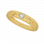 The Brick pattern Diamond Band For Her