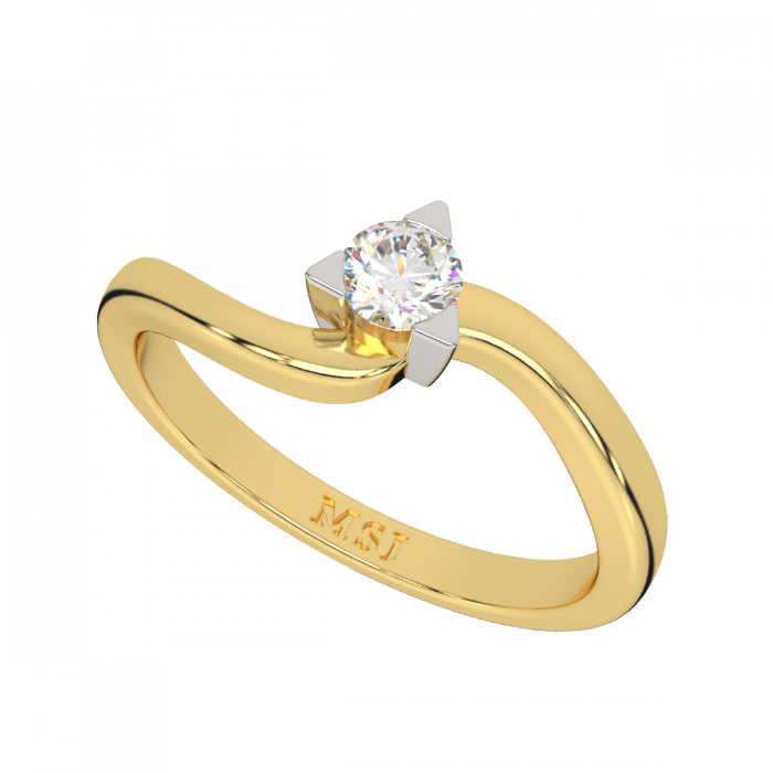Diamond Solitaire Engagement Ring 1/4 ct tw Round 14K White Gold (I2/I) |  Jared