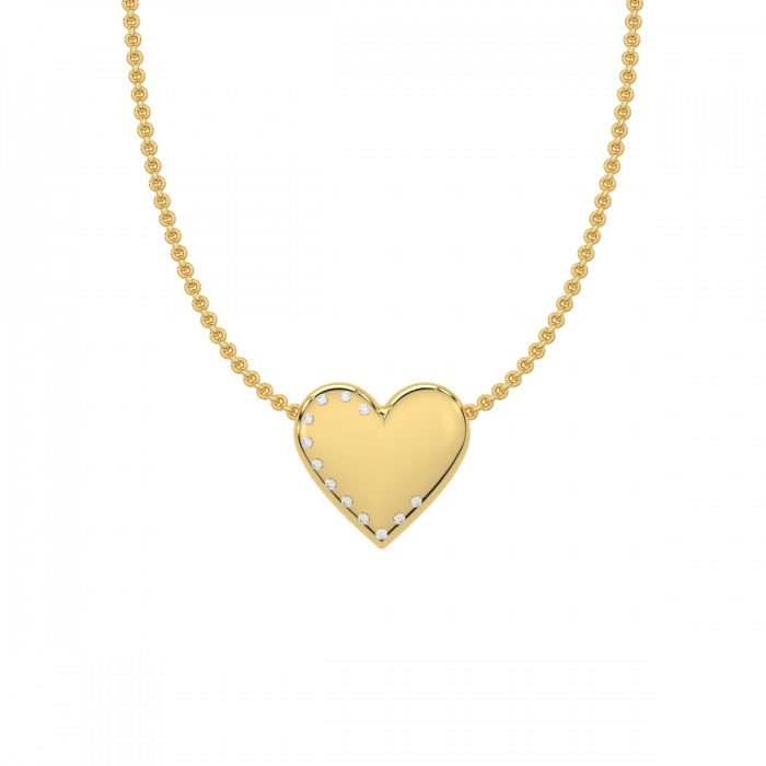 Diamond Heart Necklaces & Pendants | All Diamond.co.uk