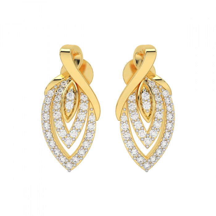 Tiny Diamond Studs | 18KT Gold | Melt Jewellery-sgquangbinhtourist.com.vn