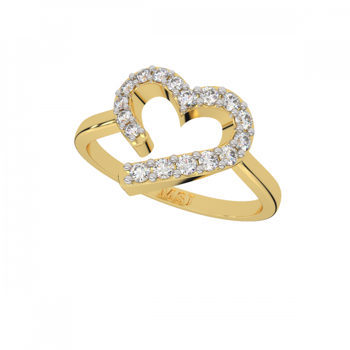 Secret Heart Solitaire Diamond Engagement Ring Online Jewellery Shopping  India | White Gold 14K | Candere by Kalyan Jewellers