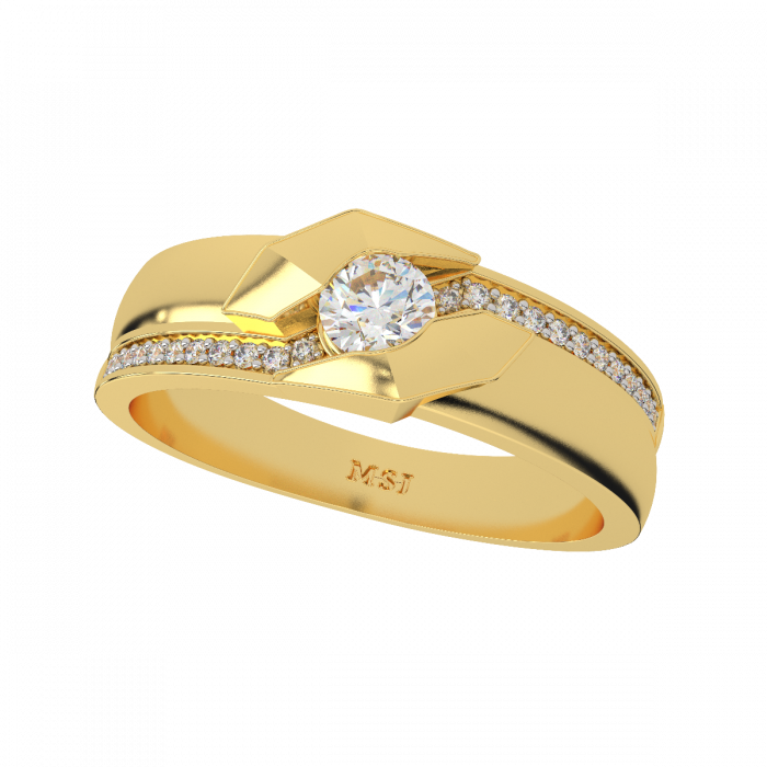 Ostbye 14k Yellow & White Gold Engagement Ring UF77B21-4YWM | McCoy  Jewelers | Bartlesville, OK