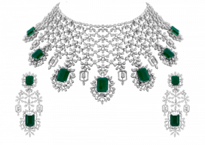 Eve Emerald & Diamond Necklace