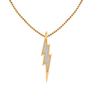 The Lightning Diamond Pendant